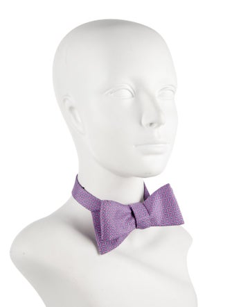 Hermès Silk Patterned Tie