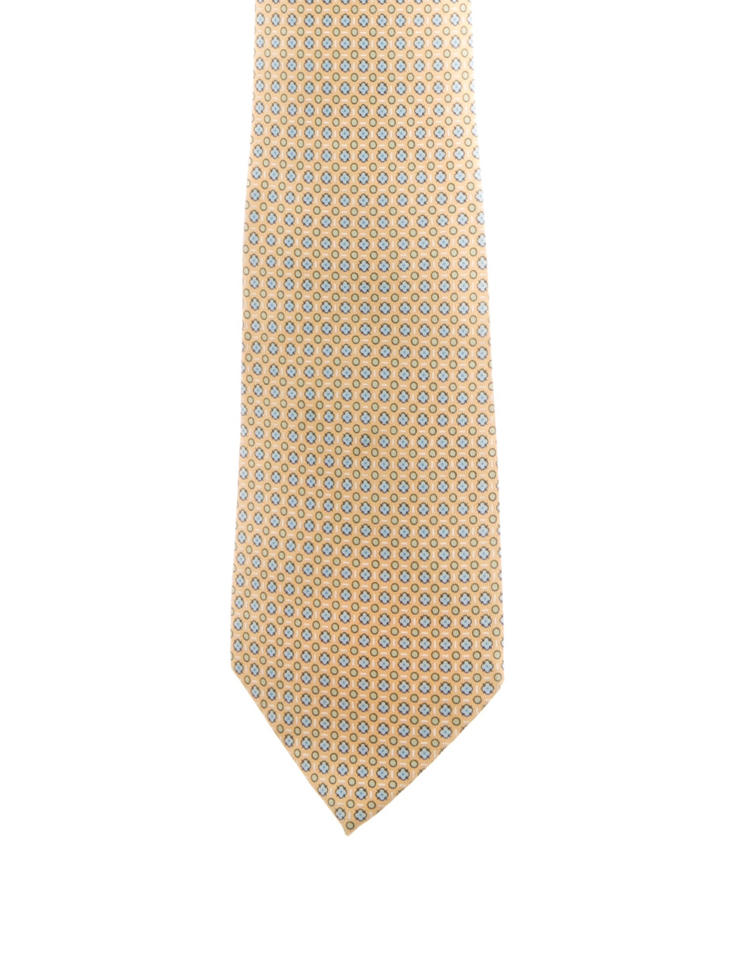 Hermès Hermès Silk Abstract Pattern Necktie