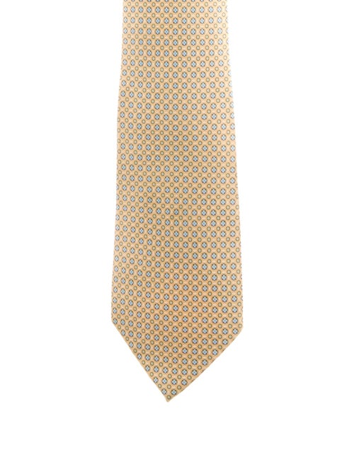 Hermès Hermès Silk Abstract Pattern Necktie