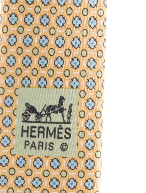 Hermès Hermès Silk Abstract Pattern Necktie