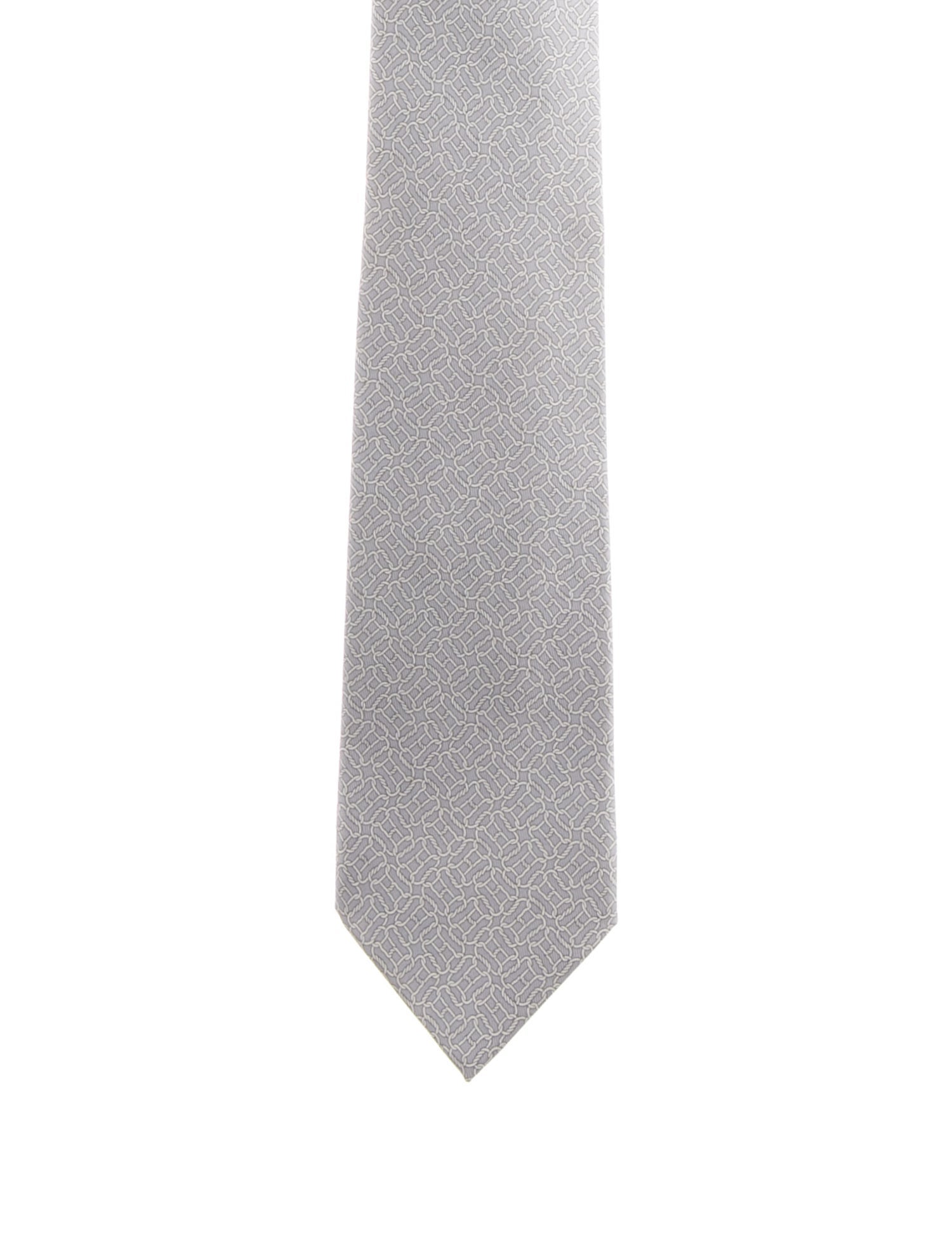 Hermès Hermès Silk Abstract Pattern Necktie