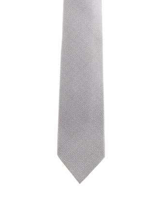 Hermès Hermès Silk Abstract Pattern Necktie