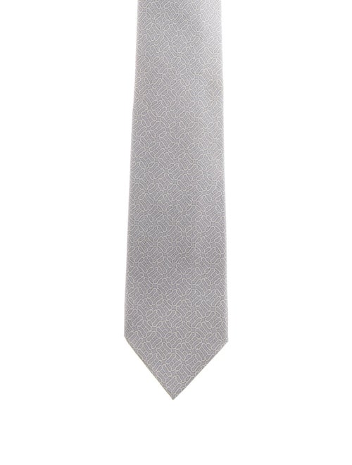 Hermès Hermès Silk Abstract Pattern Necktie