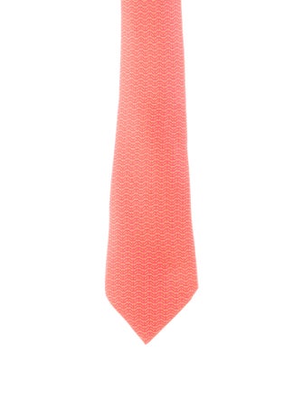 Hermès Patterned Tie
