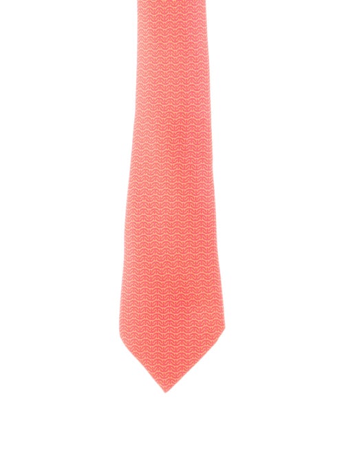 Hermès Patterned Tie