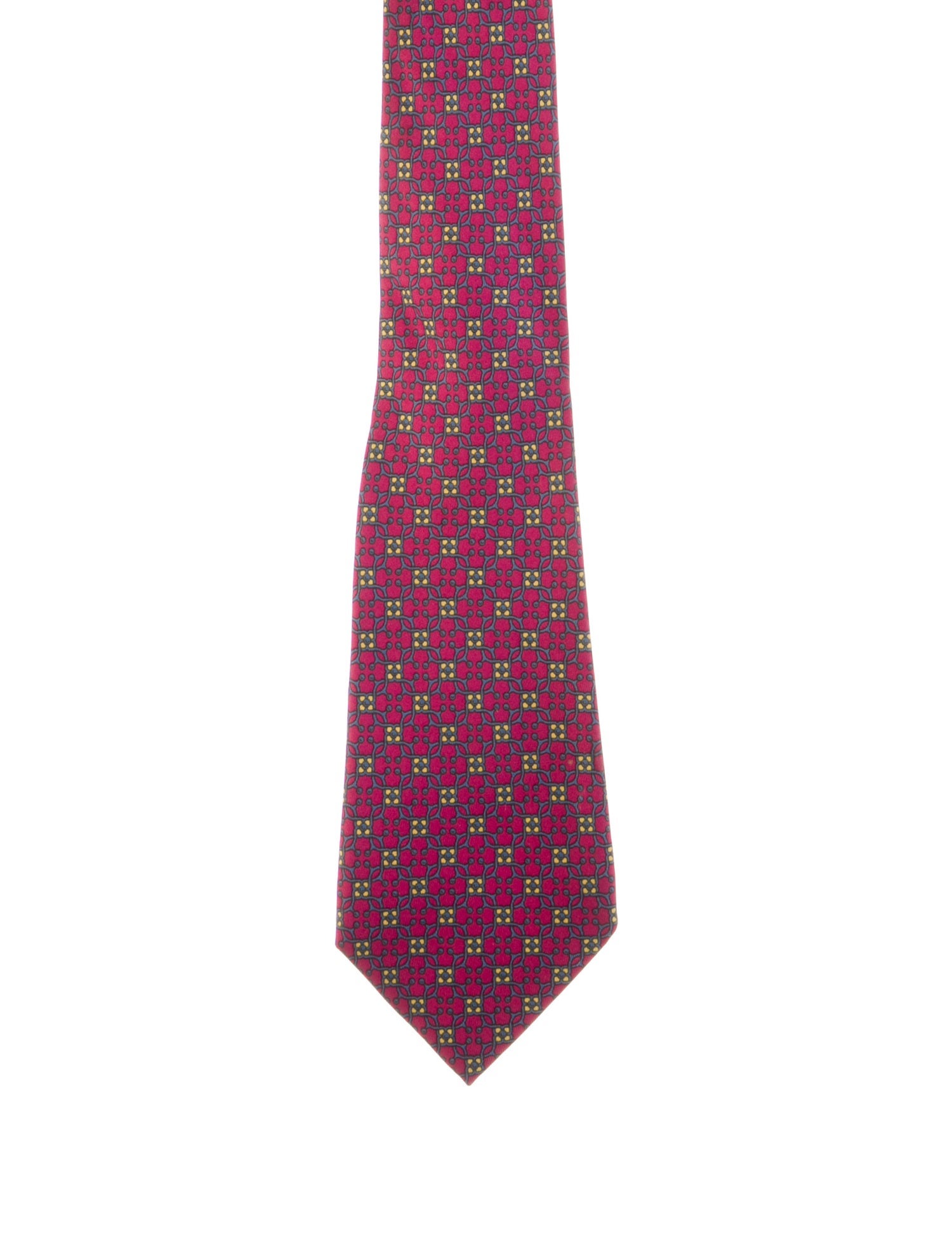 Hermès Patterned Tie