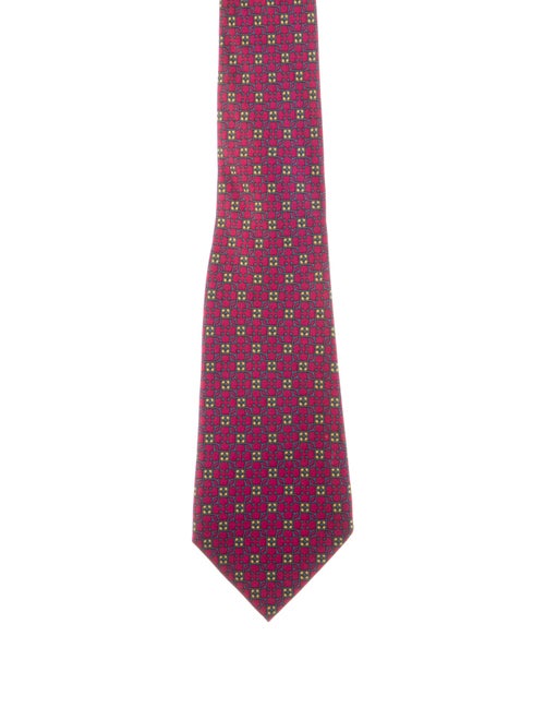 Hermès Patterned Tie