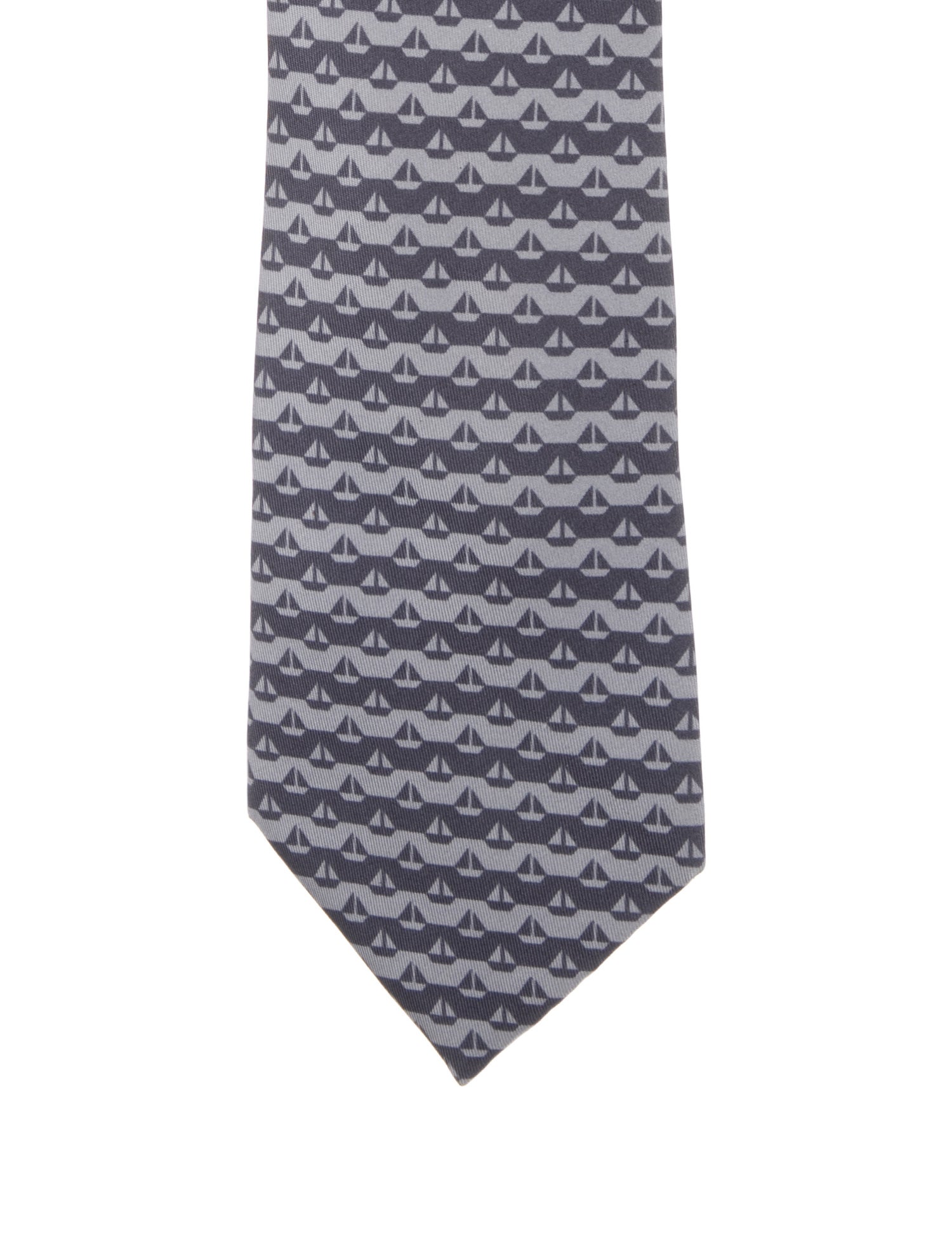 Hermès Silk Pattern Tie