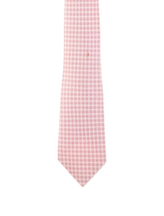 Hermès Silk Patterned Tie