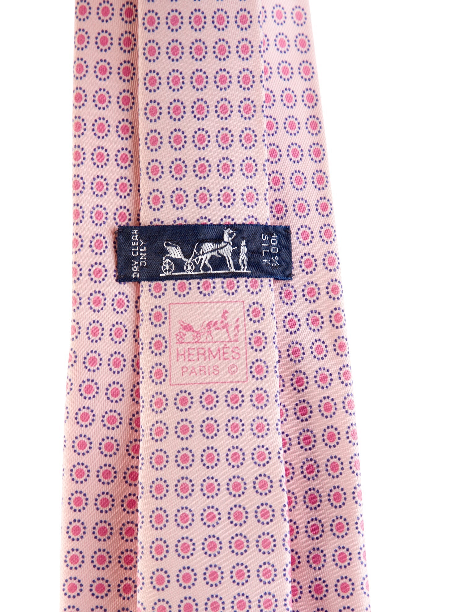 Hermès Silk Patterned Tie