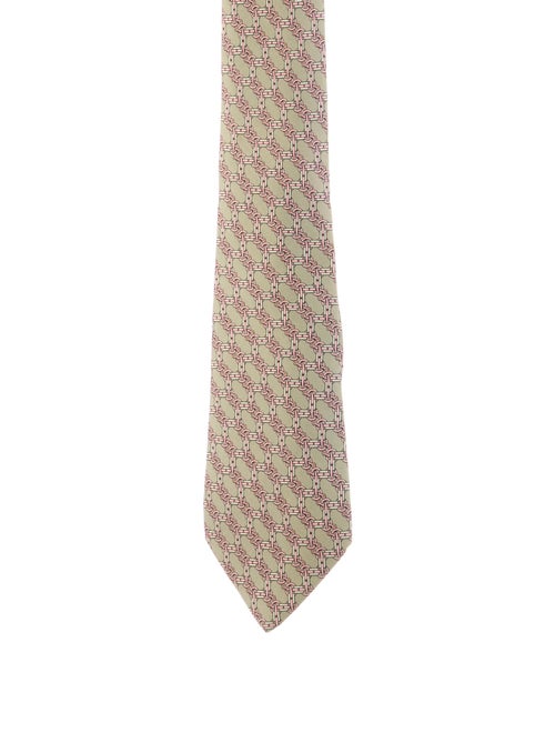 Hermès Silk Patterned Tie