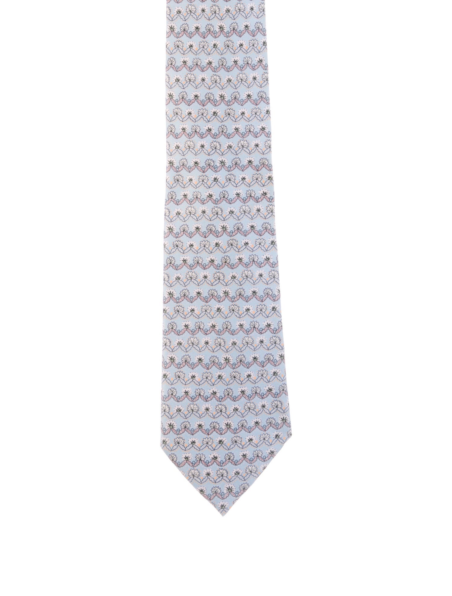 Hermès Silk Patterned Tie