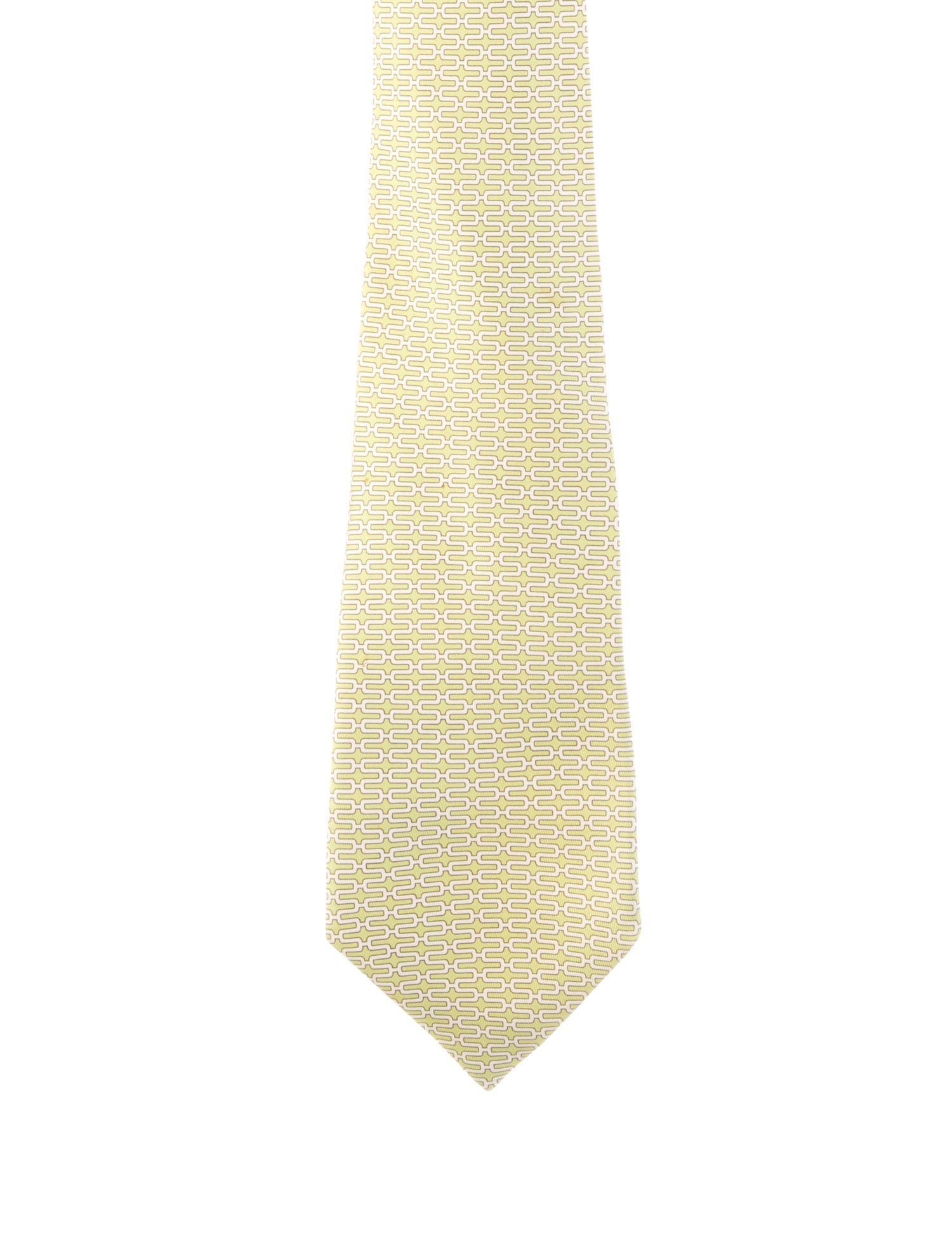 Hermès Silk Patterned Tie