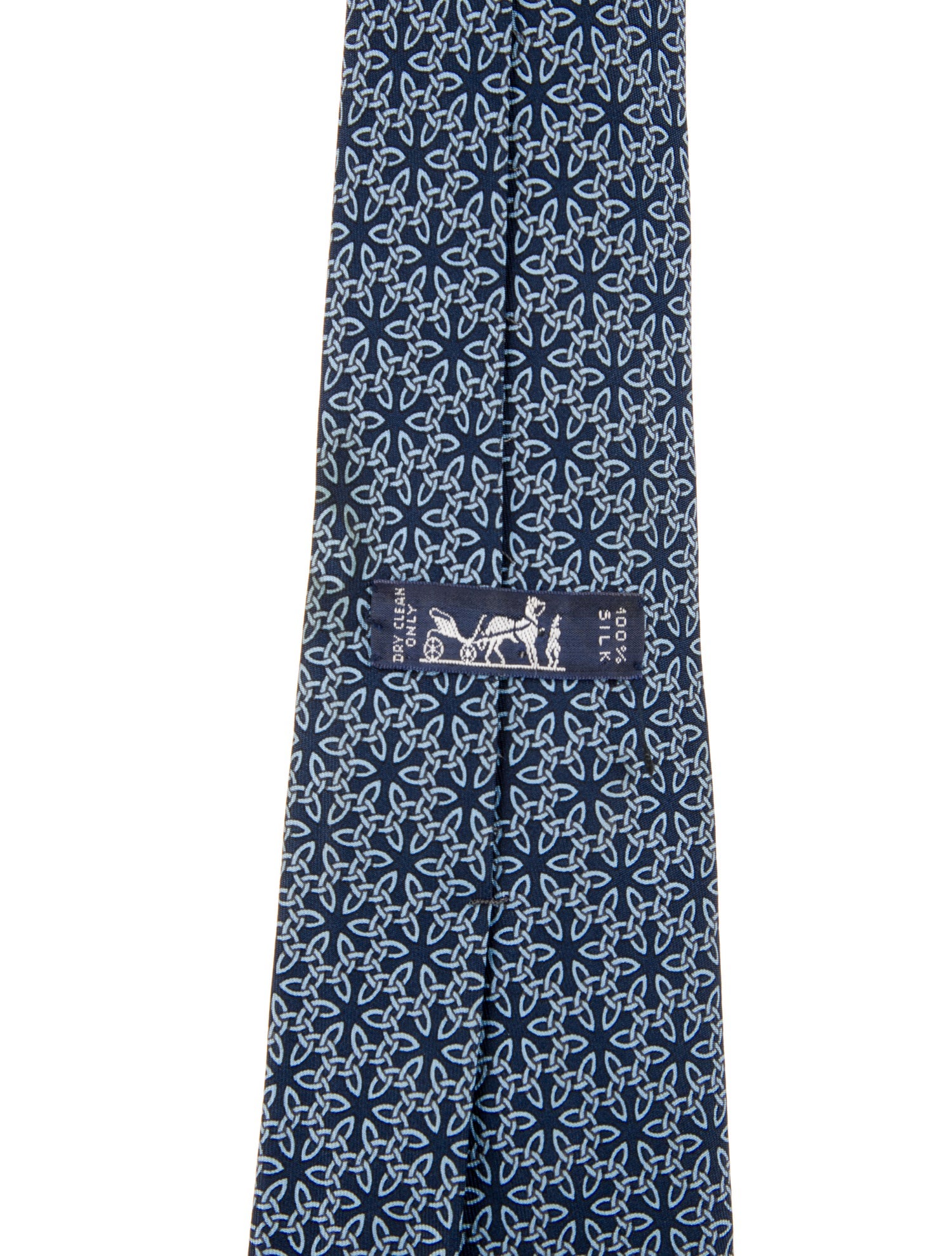 Hermès Silk Printed Tie