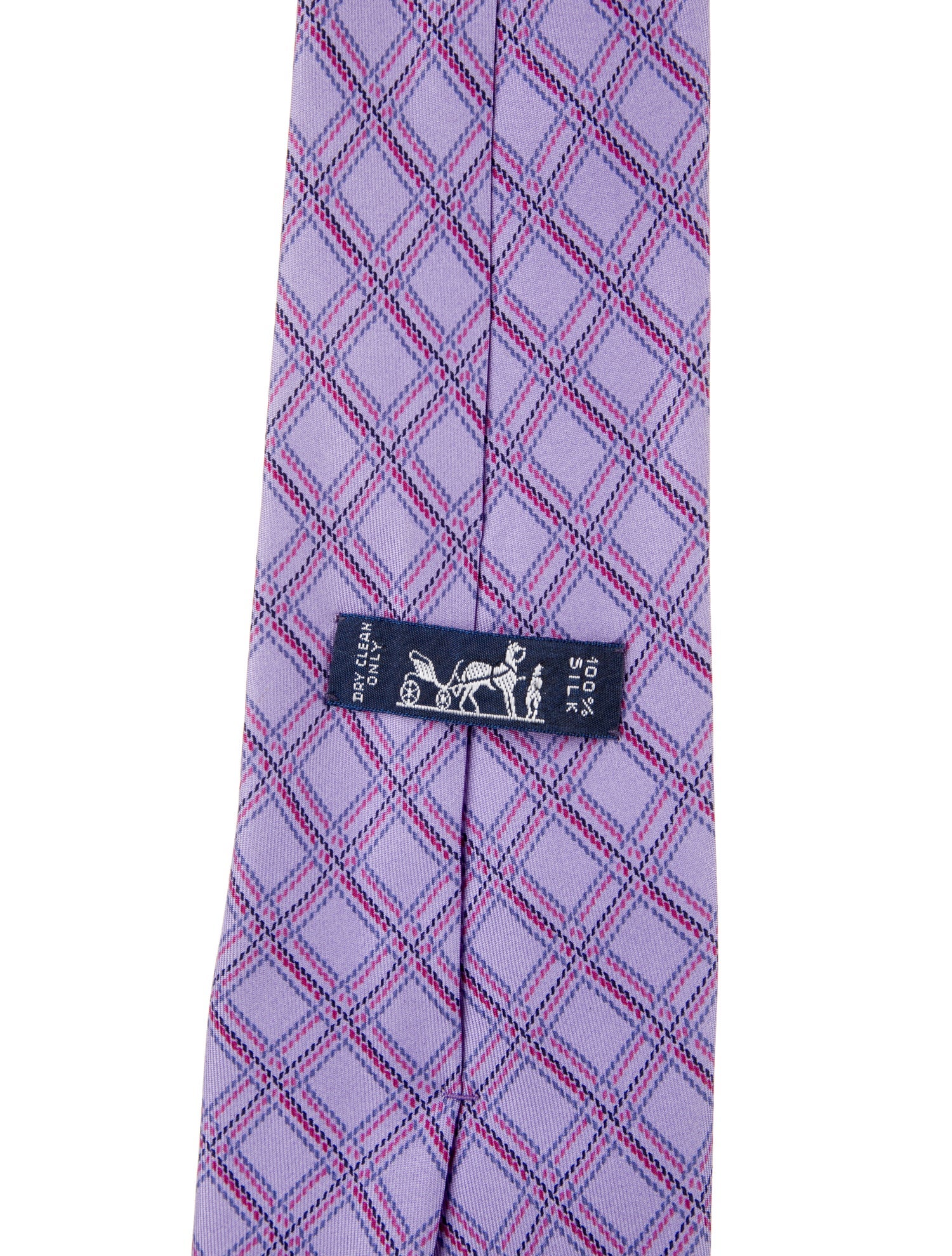 Hermès Silk Printed Tie