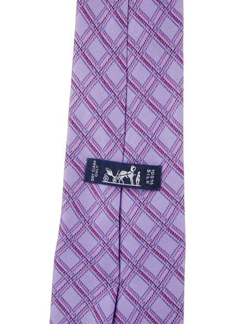 Hermès Silk Printed Tie