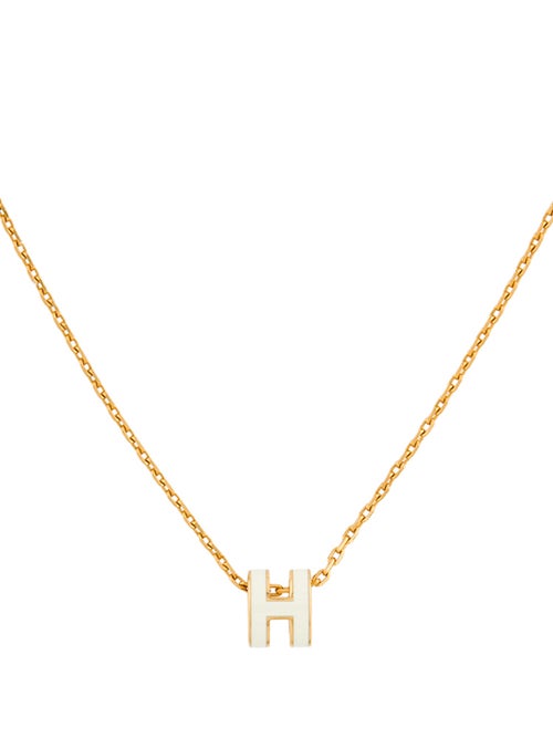 Hermès Mini Pop H Pendant Necklace