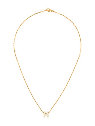 Hermès Mini Pop H Pendant Necklace