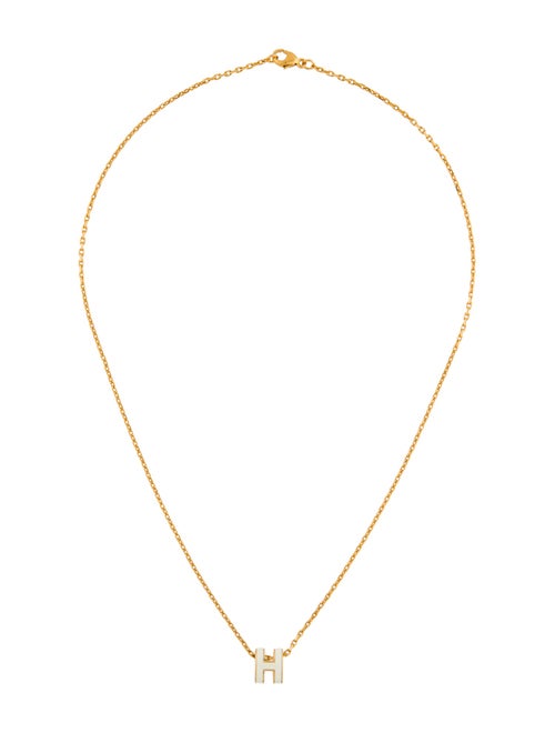 Hermès Mini Pop H Pendant Necklace
