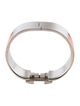 Hermès Enamel Clic Clac H Bangle Bracelet