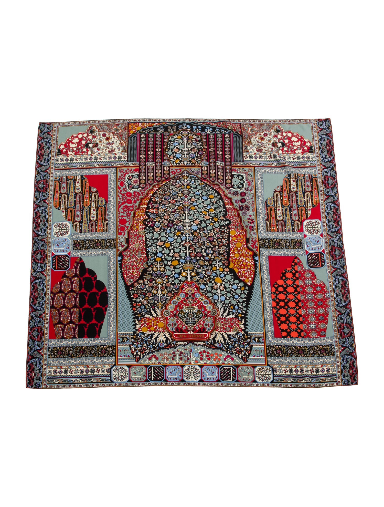 Hermès Tapis Persans Silk Shawl