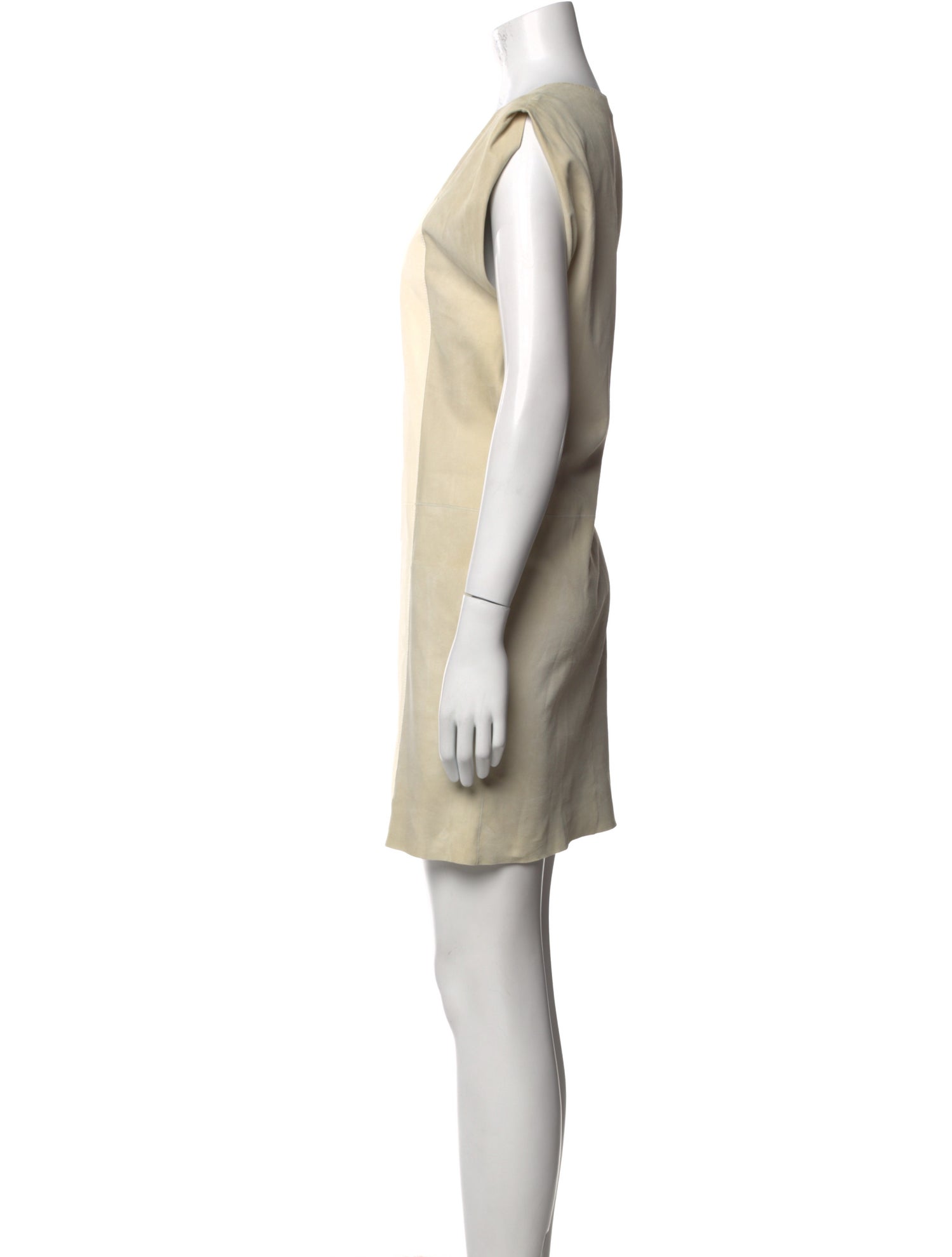 Hermès Goat Leather Mini Dress