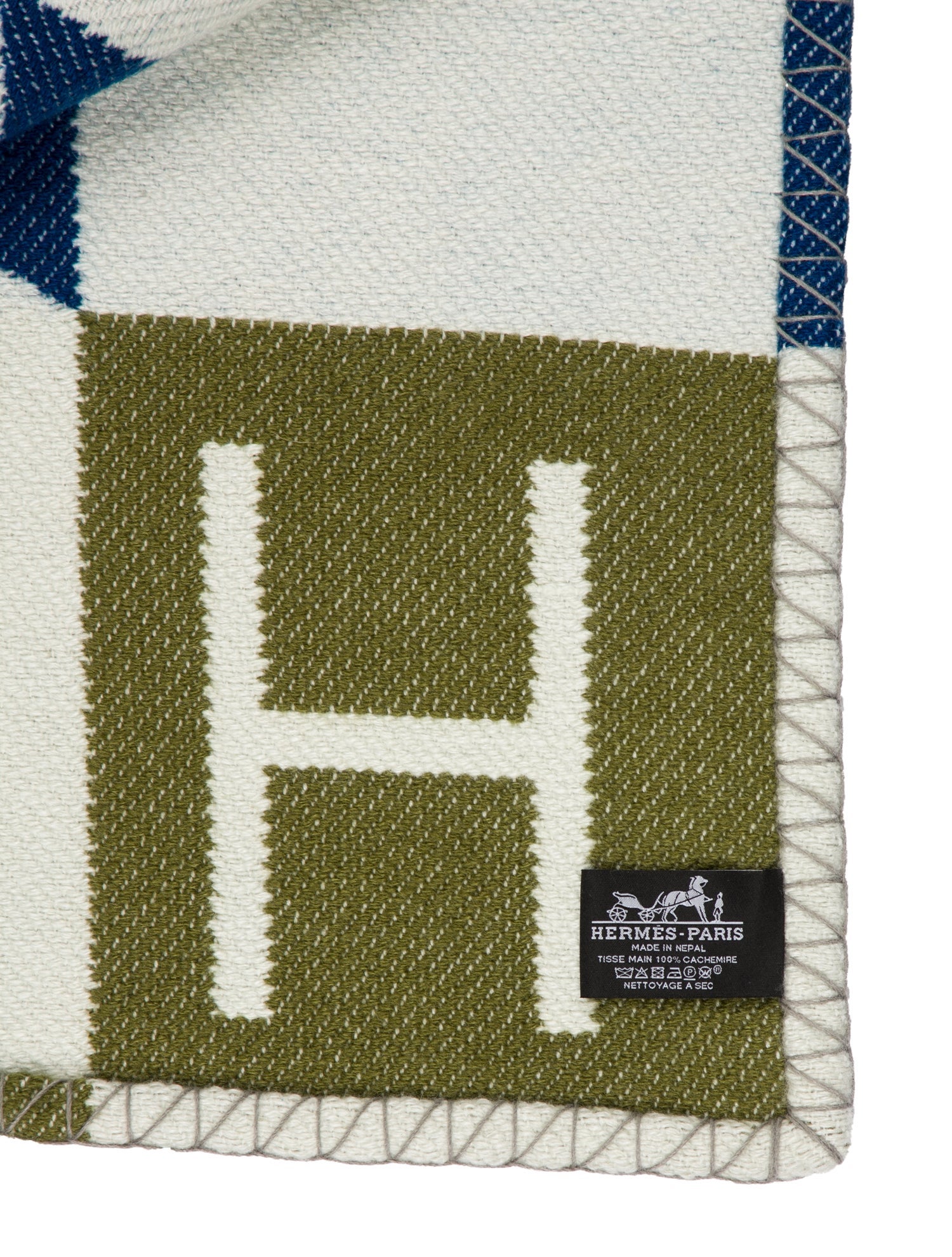 Hermès H Club Throw Blanket