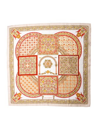 Hermès Ciels Byzantins Jacquard Silk Scarf