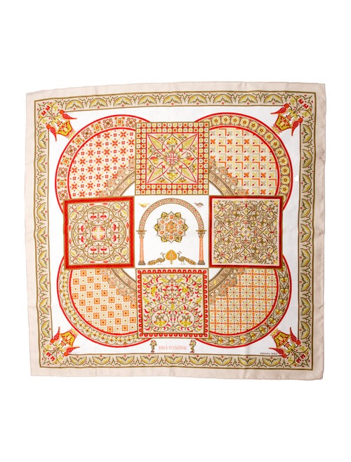 Hermès Ciels Byzantins Jacquard Silk Scarf