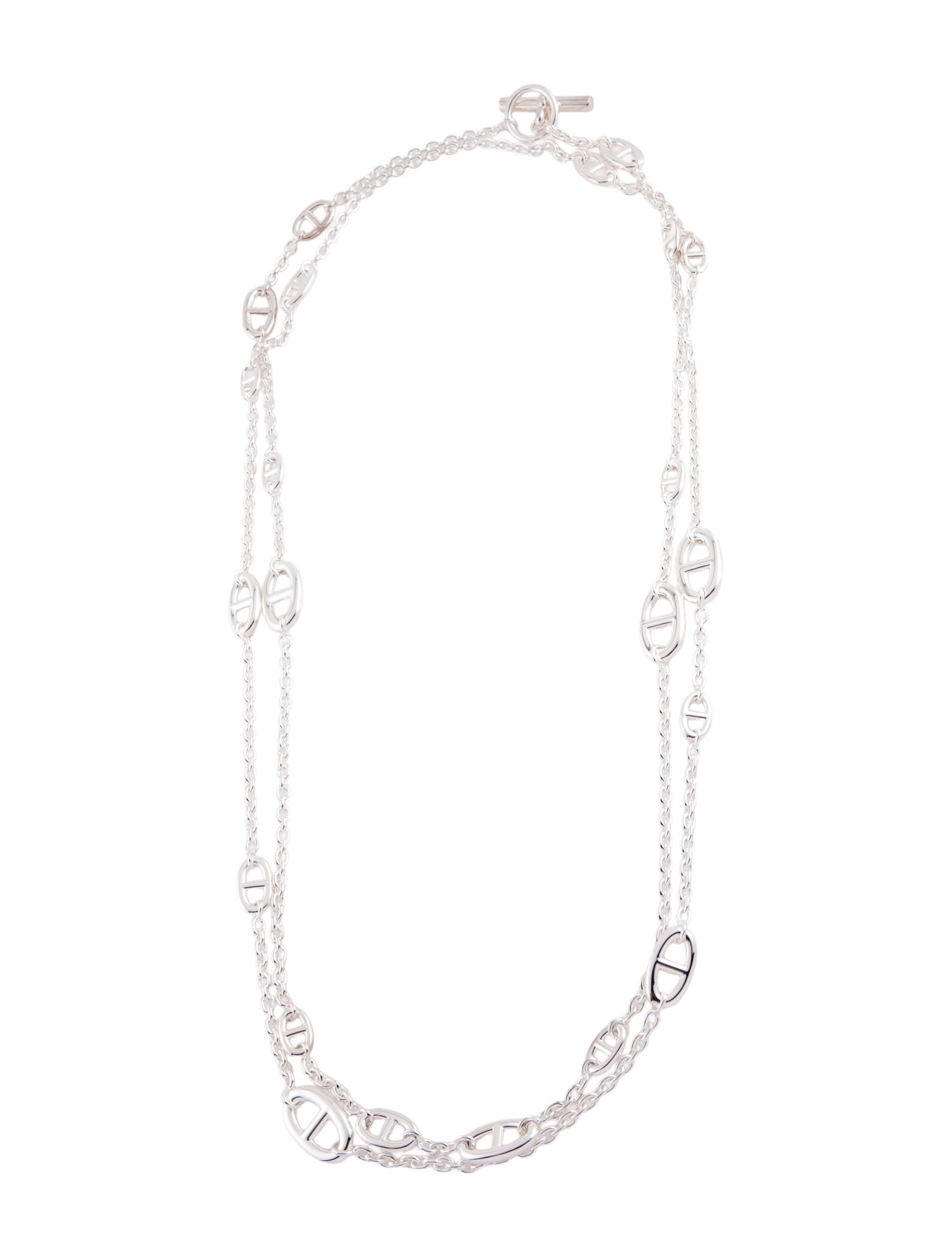 Hermès Farandole Long Necklace, 160