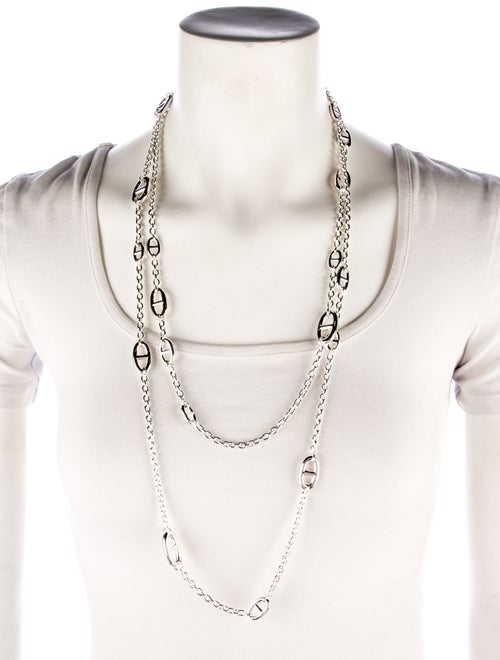 Hermès Farandole Long Necklace, 160