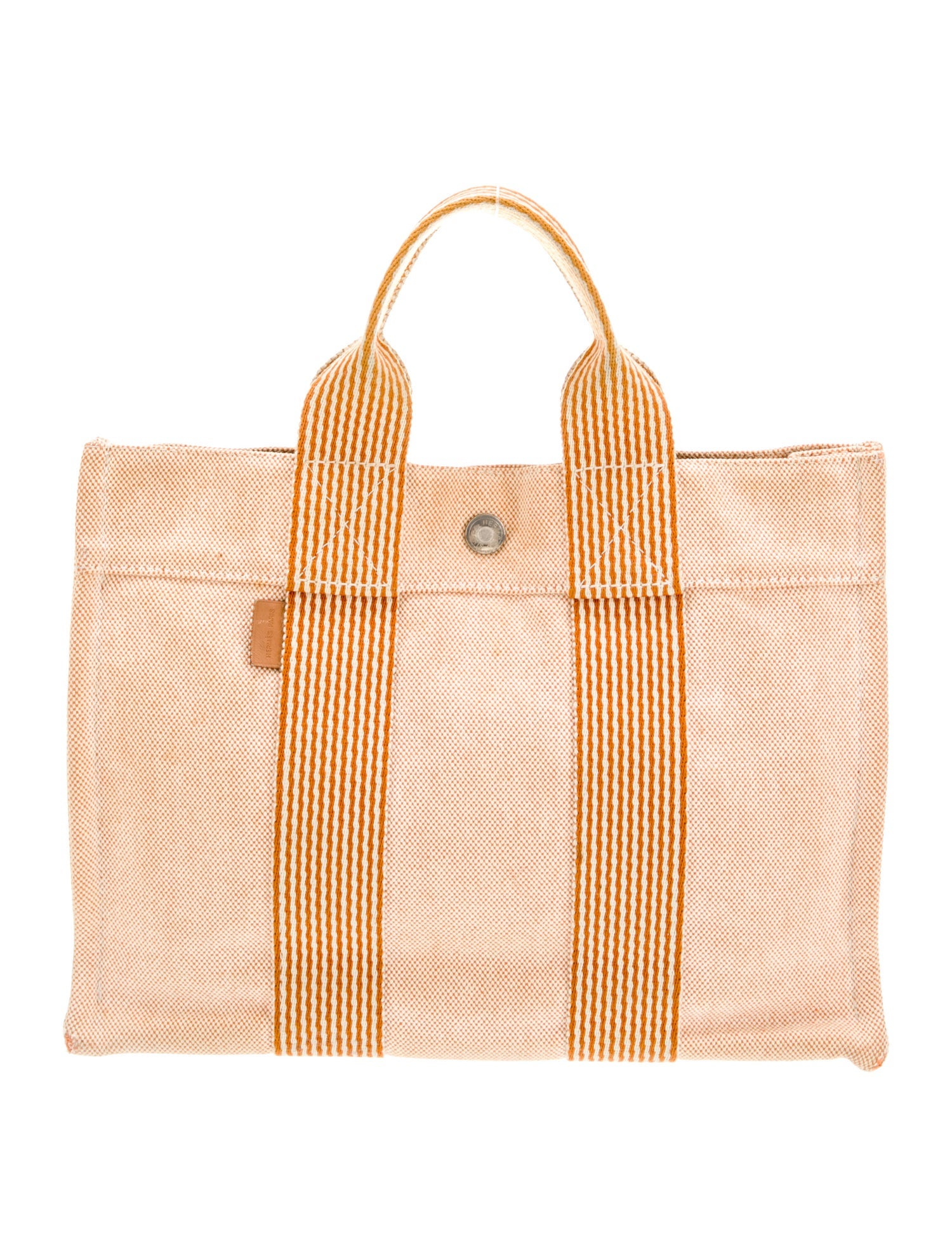 Hermès Toile Fourre-Tout PM