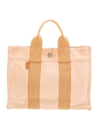 Hermès Toile Fourre-Tout PM