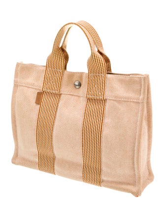 Hermès Toile Fourre-Tout PM