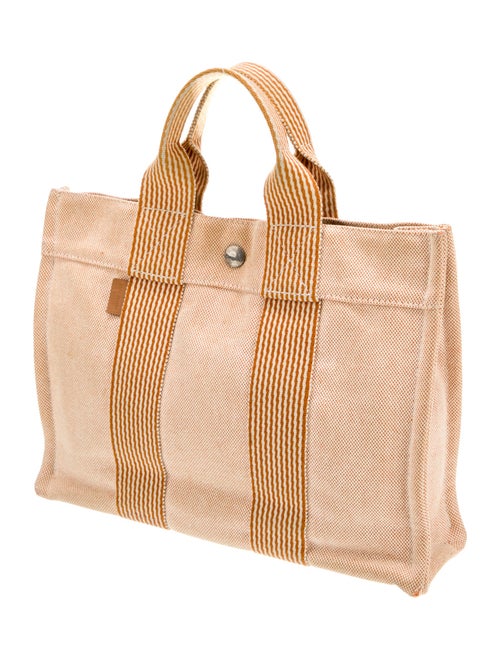 Hermès Toile Fourre-Tout PM