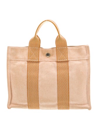 Hermès Toile Fourre-Tout PM