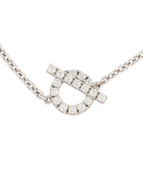 Hermès 18K Diamond Finesse Station Bracelet