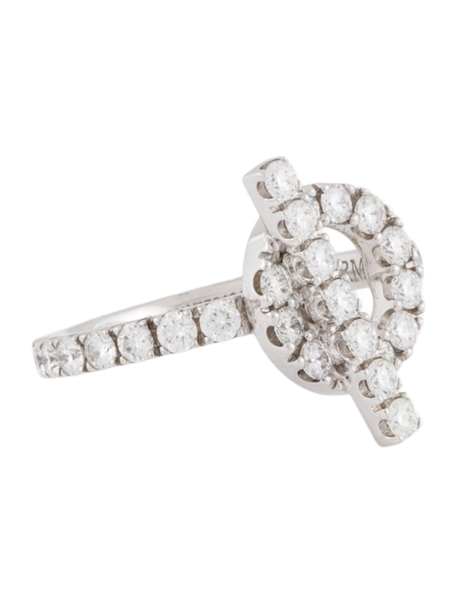 Hermès 18K Diamond Finesse Cocktail Ring