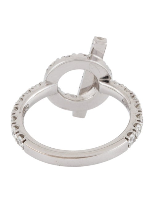 Hermès 18K Diamond Finesse Cocktail Ring
