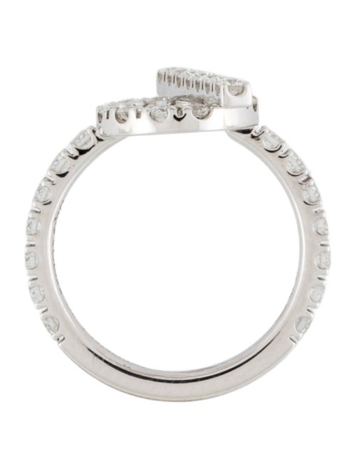 Hermès 18K Diamond Finesse Cocktail Ring