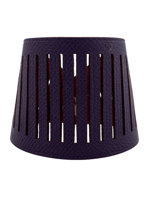 Hermès Leather Petit H Reversible Wrap Bracelet