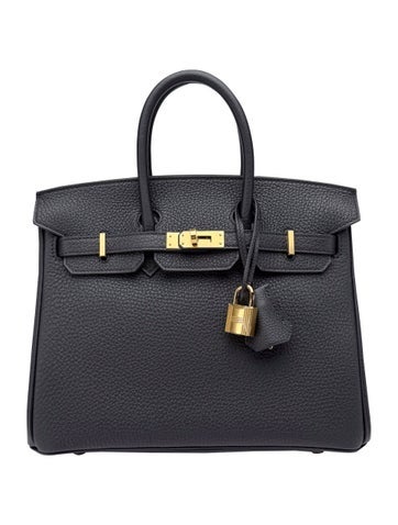 Hermès Handle Bags 2025 Togo Birkin 25