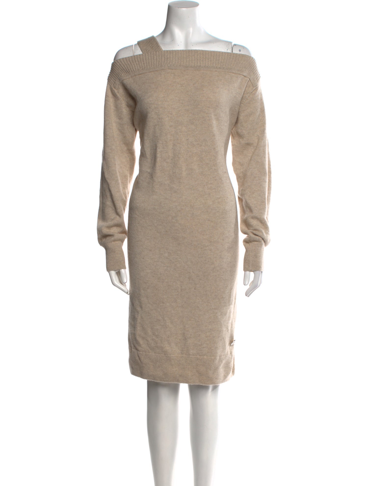 Hermès Cashmere Knee-Length Dress