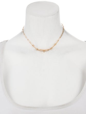 Hermès 18K Diamond Kelly Chaine Double Bracelet, Small Model, Convertible Choker