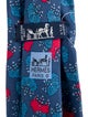 Hermès Blue Pattern Print Tie