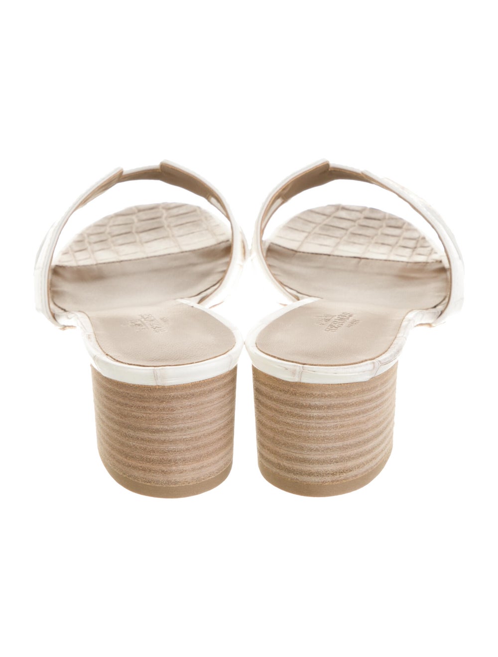Hermès Oran Slides From the 2022 Collection White… - image 4