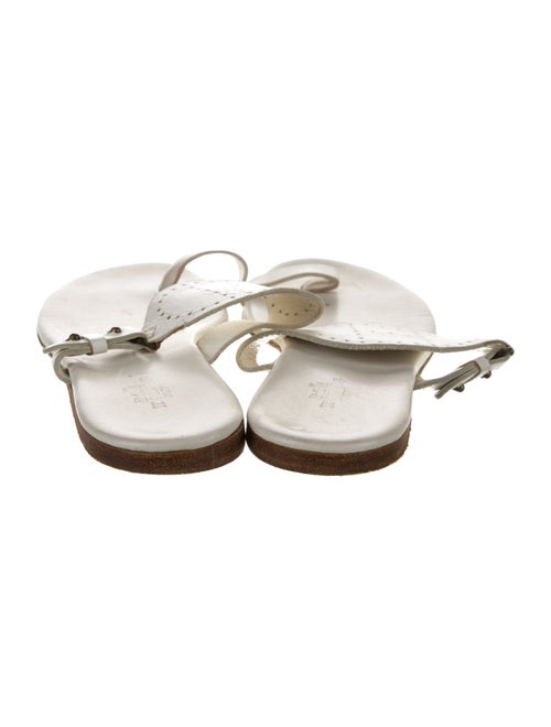 Hermès Leather Lasercut Accents Slides