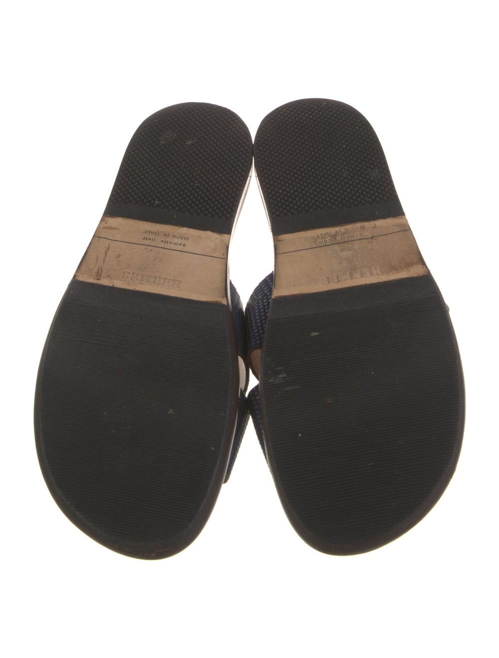 Hermès Izmir Slides Leather - image 5