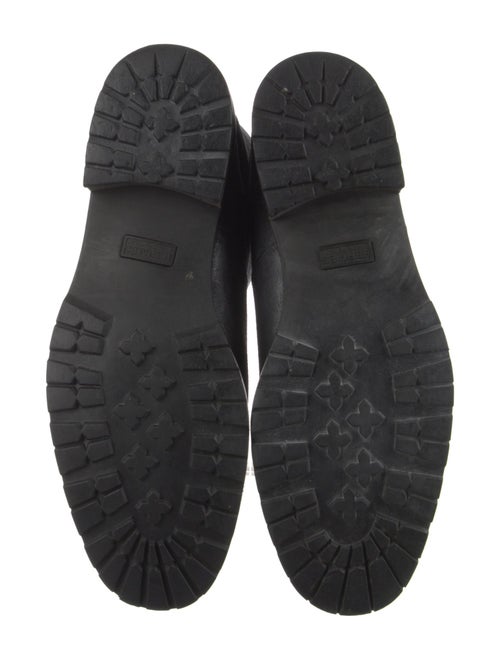 Hermès Suede Moto Boots