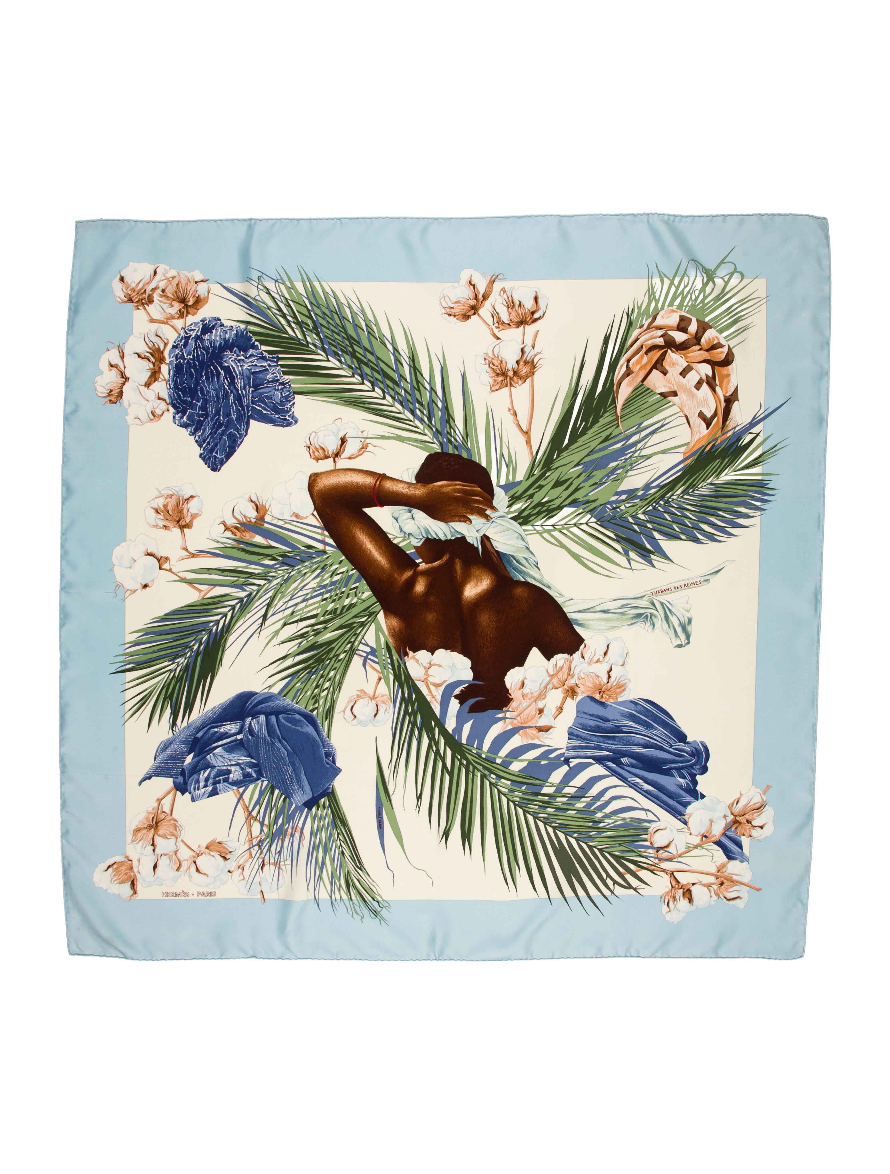 Hermès Turbans des Reins Silk Scarf